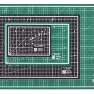 Size A1 - 24" x 36" Self-Healing CUTTING MAT - Reversible Inches and Centimeters - thoughtful design - 5 layer mat, finest available image 5
