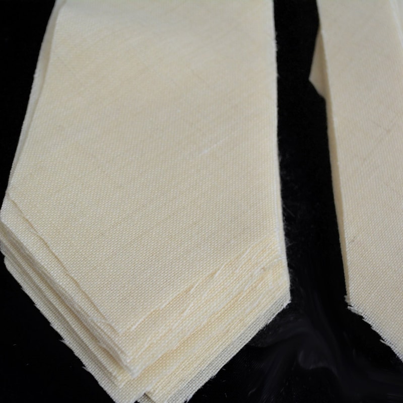 necktie interfacing