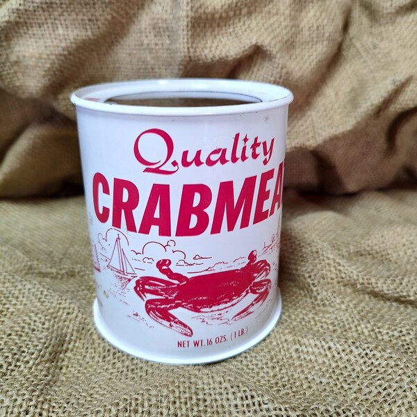 Crab Meat tin