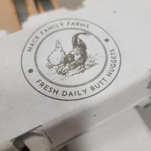 Personalized Egg Cartons