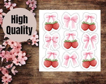 100PCS Coquette Stickers Pink Aesthetic Pack Cute Bow Tie Stickers For Girls Pink Sticker For Laptop Vinyl Waterproof Aesthetic Decals