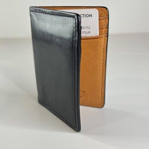 Nordstrom Black Leather Card Holder