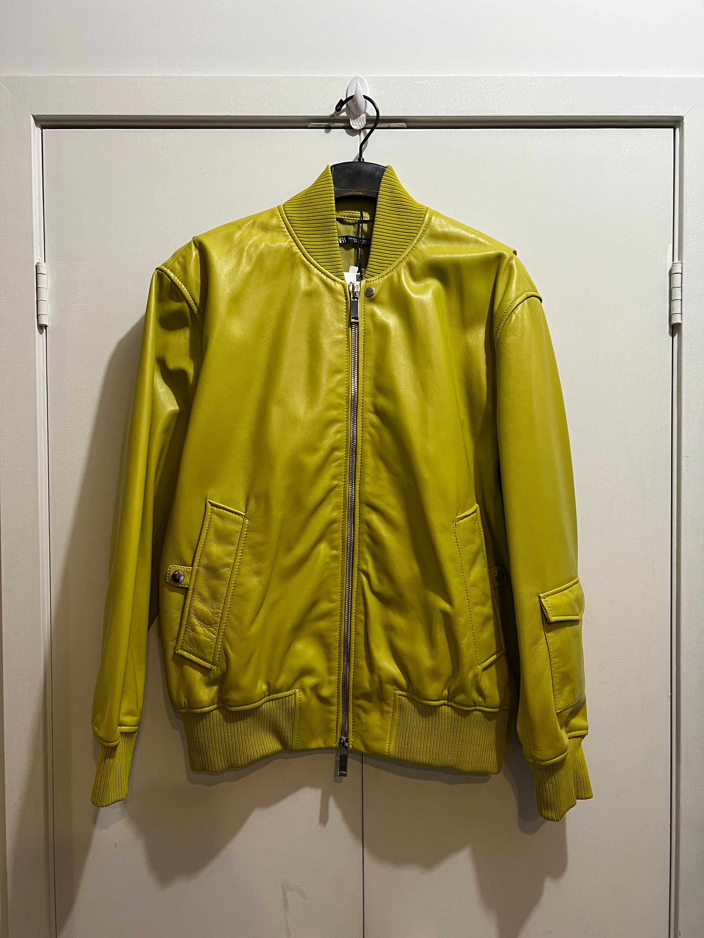 Chaqueta Bomber Zara Chaqueta Amarilla Hombre Milanuncios Chaqueta