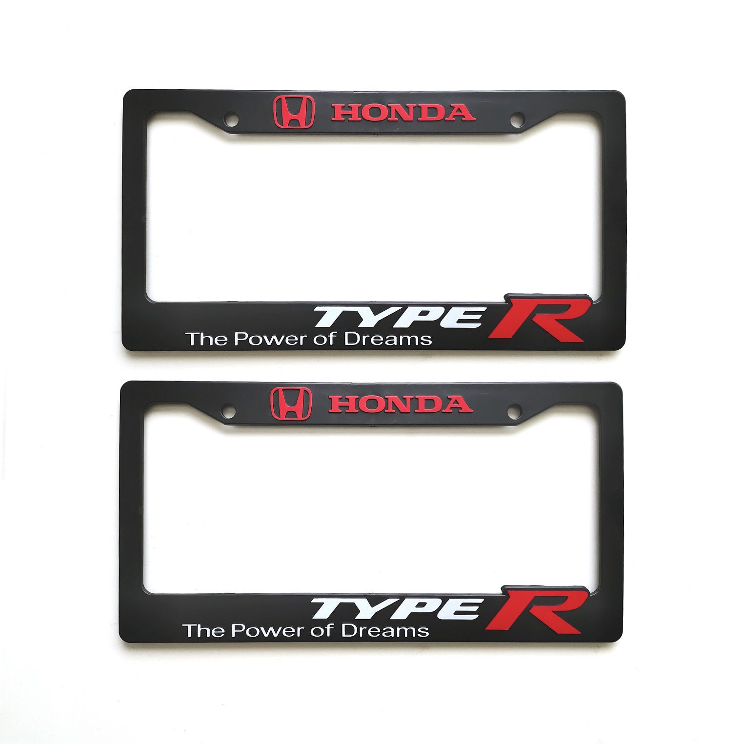 Honda civic type r 2024 license plate frame