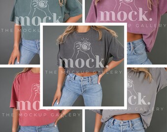 Comfort Colors C1717 Shirt Mockup Bundle, Comfort Color Mock Ups, C1717 Comfort Colors Mockup, Model Mockup Bundle, Comfort Colors Mockups