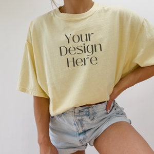1717 Banana, C1717 Comfort Colors Mockup, C1717 Mockup, 1717 Mockups, C1717 Mock, Comfort Color Mock Ups, Comfort Colors Mockups