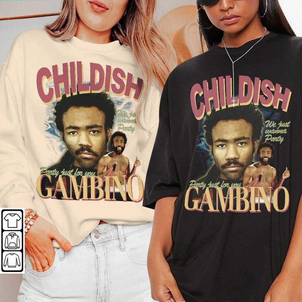 childish gambino we just wanna party shirt