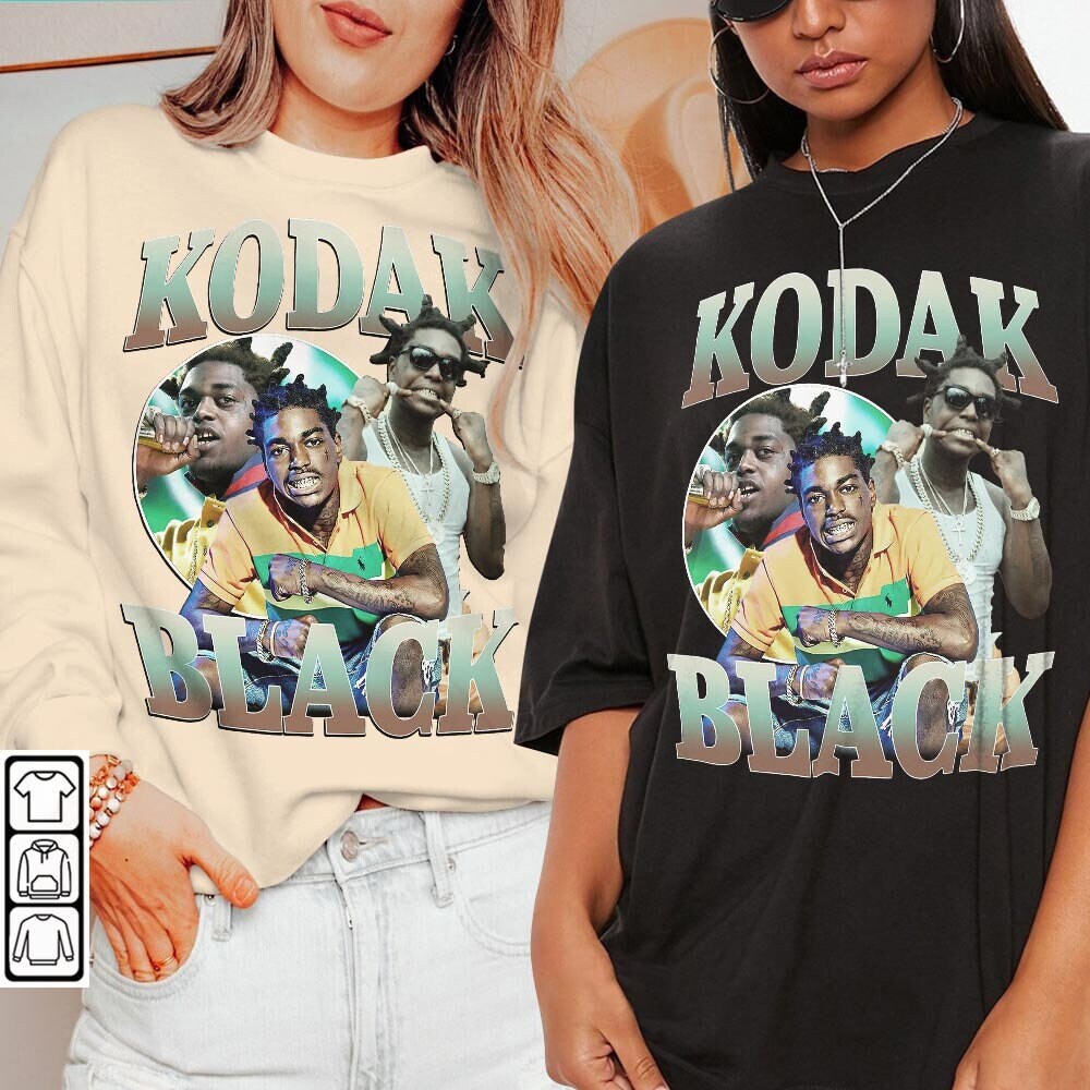 vintage kodak black shirt