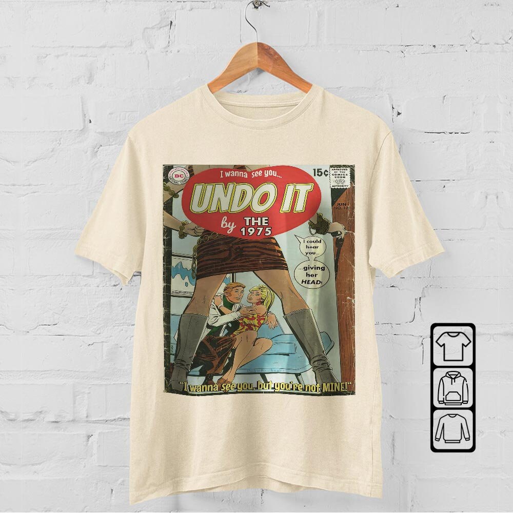 Discover The 1975 Undo It Shirt Retro Vintage 90s Hip Hop Graphic Tee Comic Rap T-Shirt