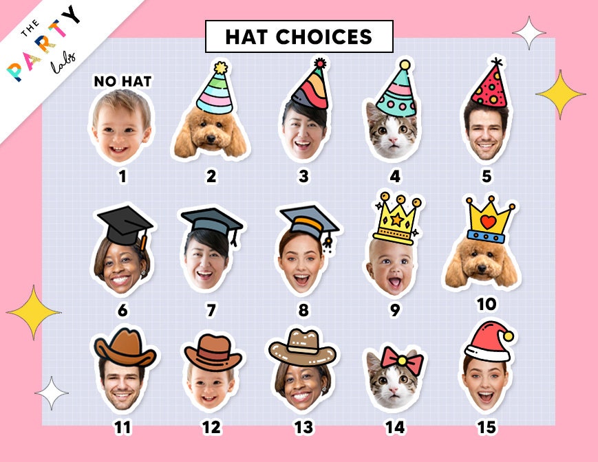 Photo Confetti Custom Face Confetti for Party Decor With Etsy