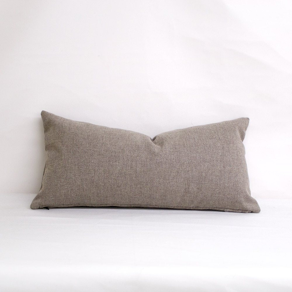 Buy Indoor/Outdoor Sunbrella Level Pumice - 24x12 Throw Pillow