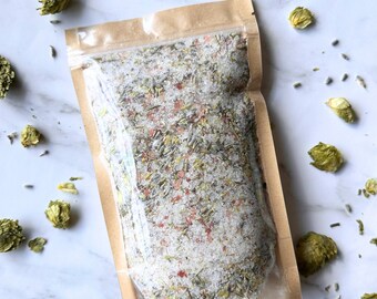 Down To Earth, Herbal Bath Salt, Herbal Bath Tea, Aromatherapy, Bath Salts, Salt Therapy, Essential Oils