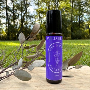 Wild Head, Essential Oil Blend, Essential Oils, Aromatherapy Roller, 10 mL Natural Remedy, Essential Oil Roller, Headache Relief