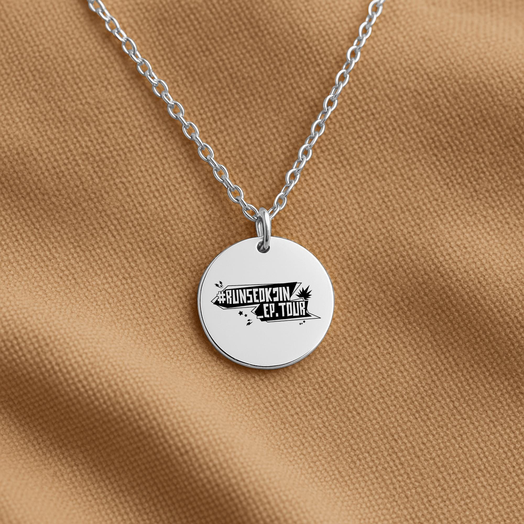 【JIN】RUNSEOKJIN TOUR Necklace 公式 Run Seokjin Ep Tour 2025 Concert Necklace, Jin Concert