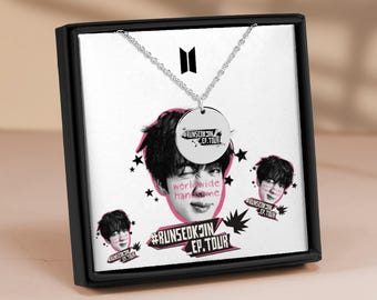 【JIN】RUNSEOKJIN TOUR Necklace 公式 BTS - [#RUNSEOKJIN_EP.TOUR] (OFFICIAL MD Necklace