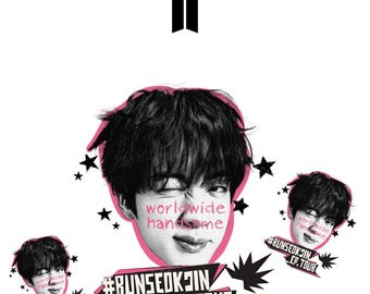 Run Seokjin Ep Tour 2025 Concert Necklace, Jin Concert
