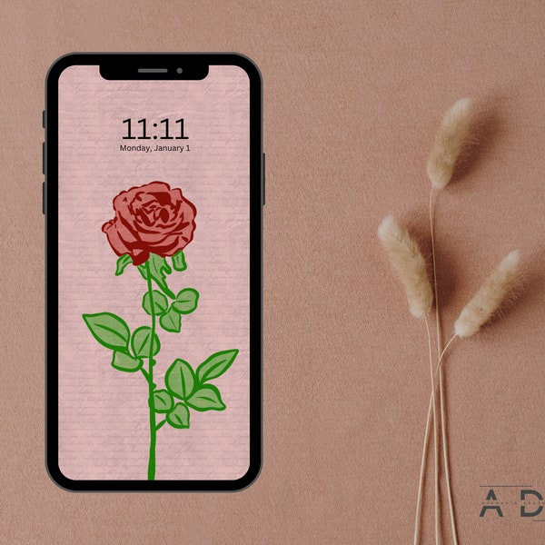 Rose Wallpaper iPhone - Etsy