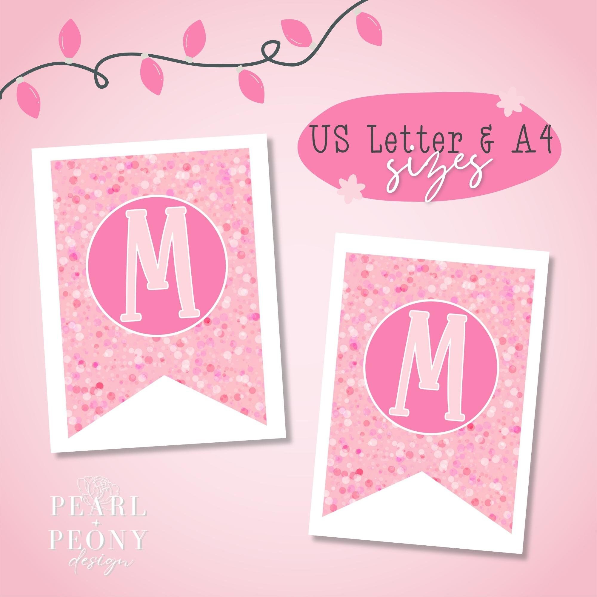 Merry Christmas Banner Garland PRINTABLE, Banner for Fireplace Mantle ...