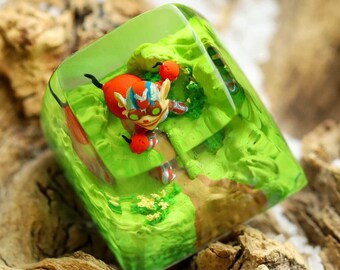 Game keycap, Artisan keycap, Custom keycap,Anime artisan Keycaps, Custom Keycap, Keycap gifts, Keycaps Resin, Keycap Handmade, Gaming keycap