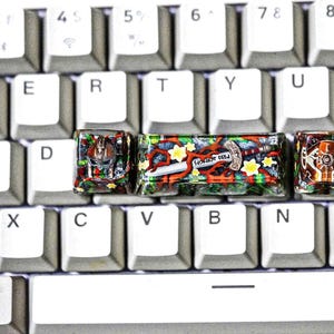 Lords keycaps, rings keycaps, vikings keycaps, artisan keycaps, gift for your boyfriends