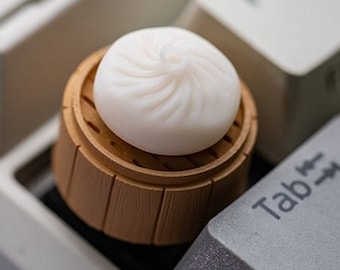 Dumpling Keycap, Artisan DumplingKeycap, Cake Keycap, Custom Keycaps, Artisan Keycap, Resin Keycap, Keycap Sets, Handmade keycap