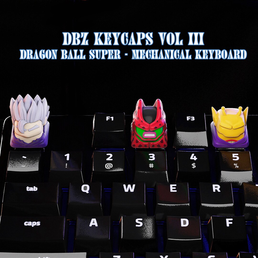 Exclusive Dragon Ball Keycap Collection for Gamers and Anime Etsy