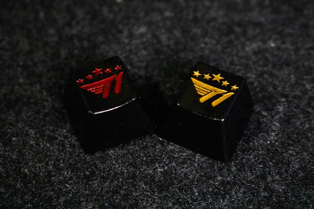 L.O.L Logo T.1 Keycaps, World Championship T.1 Keycaps, Handmade ...