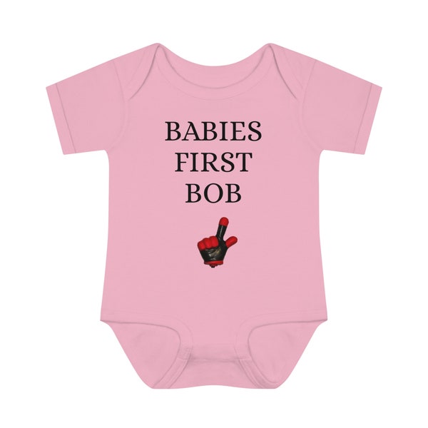 BABIES first BOB Infant Baby Rib Bodysuit