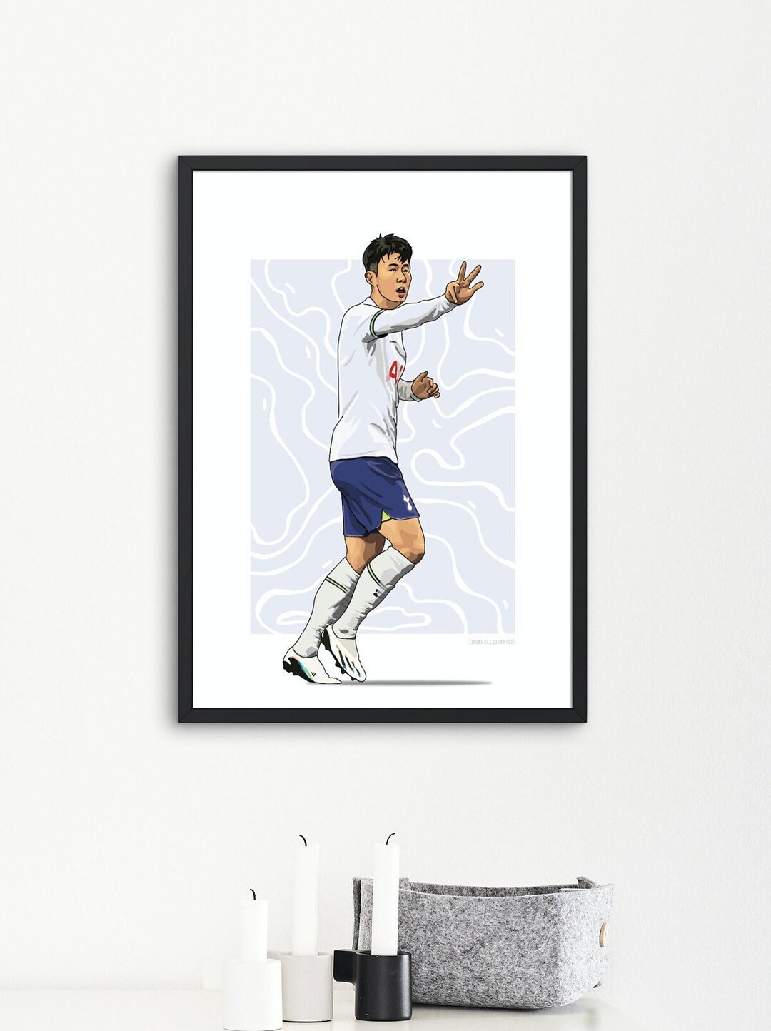 Autocollant Voiture Tottenham Hotspur FC - Format A4, Impression Brillante, Licence Officielle