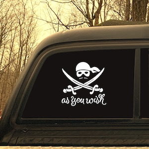 Princess Bride-Themed Decal / Sticker
