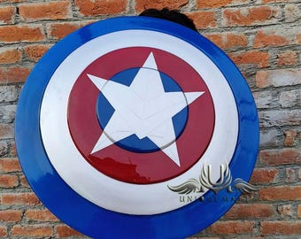 Captain America Shield: Steel Battle Style Replica, Cosplay Prop