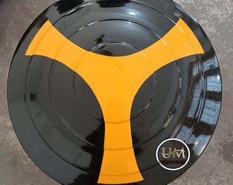 Taskmaster-schild: 22" metalen propreplica
