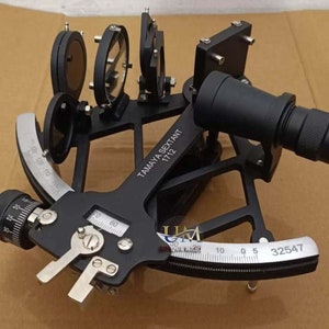 Tamaya Nautical Sextant 1712 Vintage Navigation Working Sextant I And Solid Brass Sextant | Fully Functional Working Sextant For Gift 9"