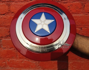 Captain America Shield: 12" Stainless Steel Prop Replica, Cosplay