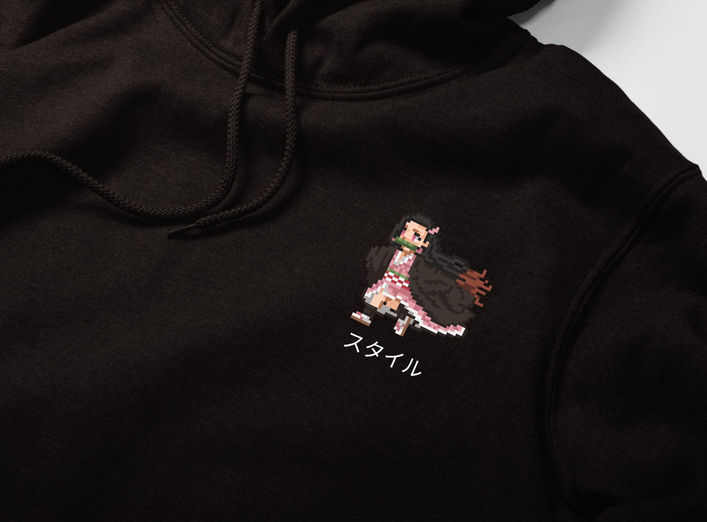 Demon Slayer Hoodie Sweatshirt Tshirt Embroidered Anime Shirts Nezuko  Kamado Embroidery Tee Demon Slayer Character Sweater Gifts NEW - Laughinks