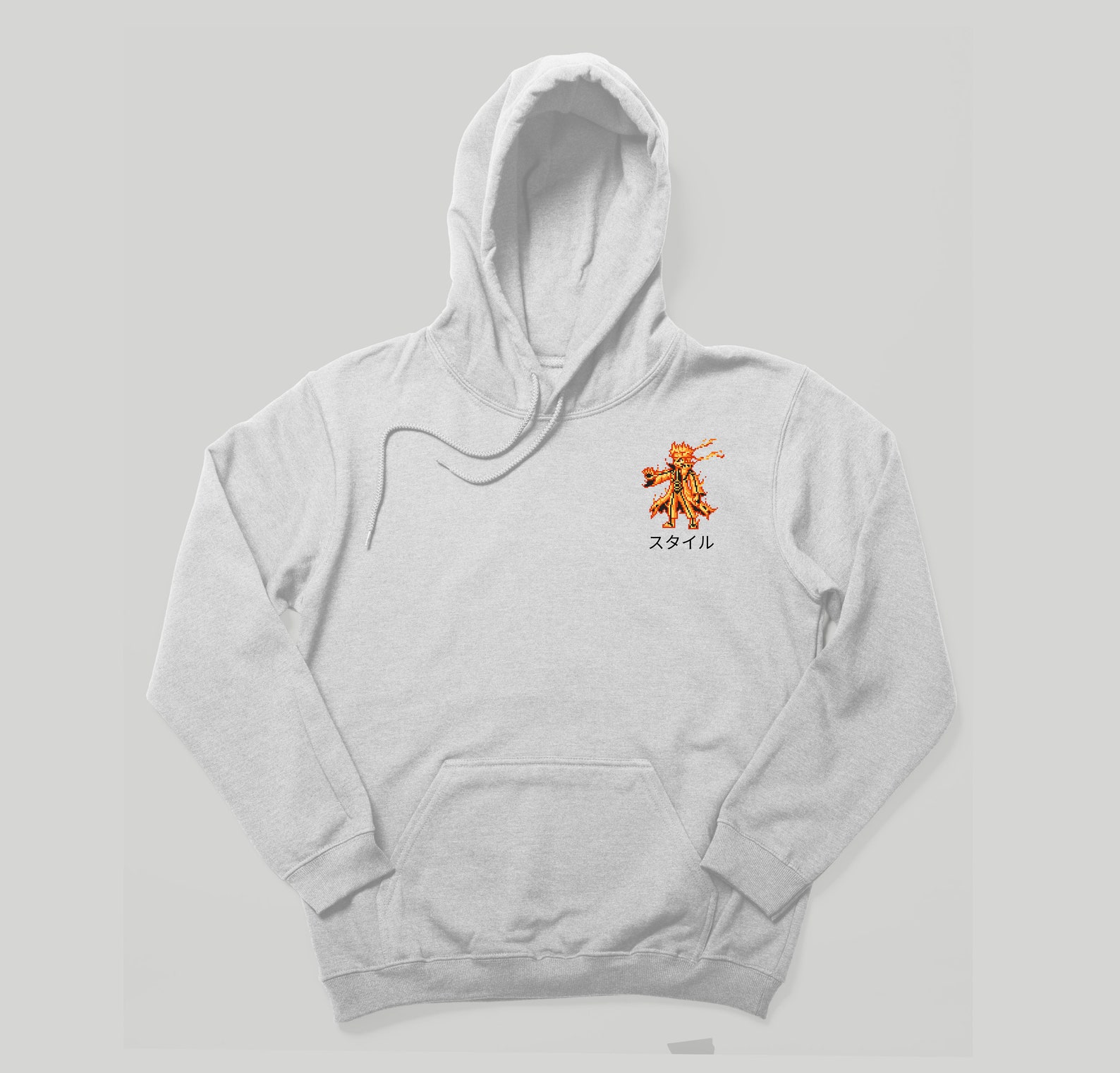 Anime Character Hoodie, Pixel Art Style Hoodie, Anime Inspired, Unisex