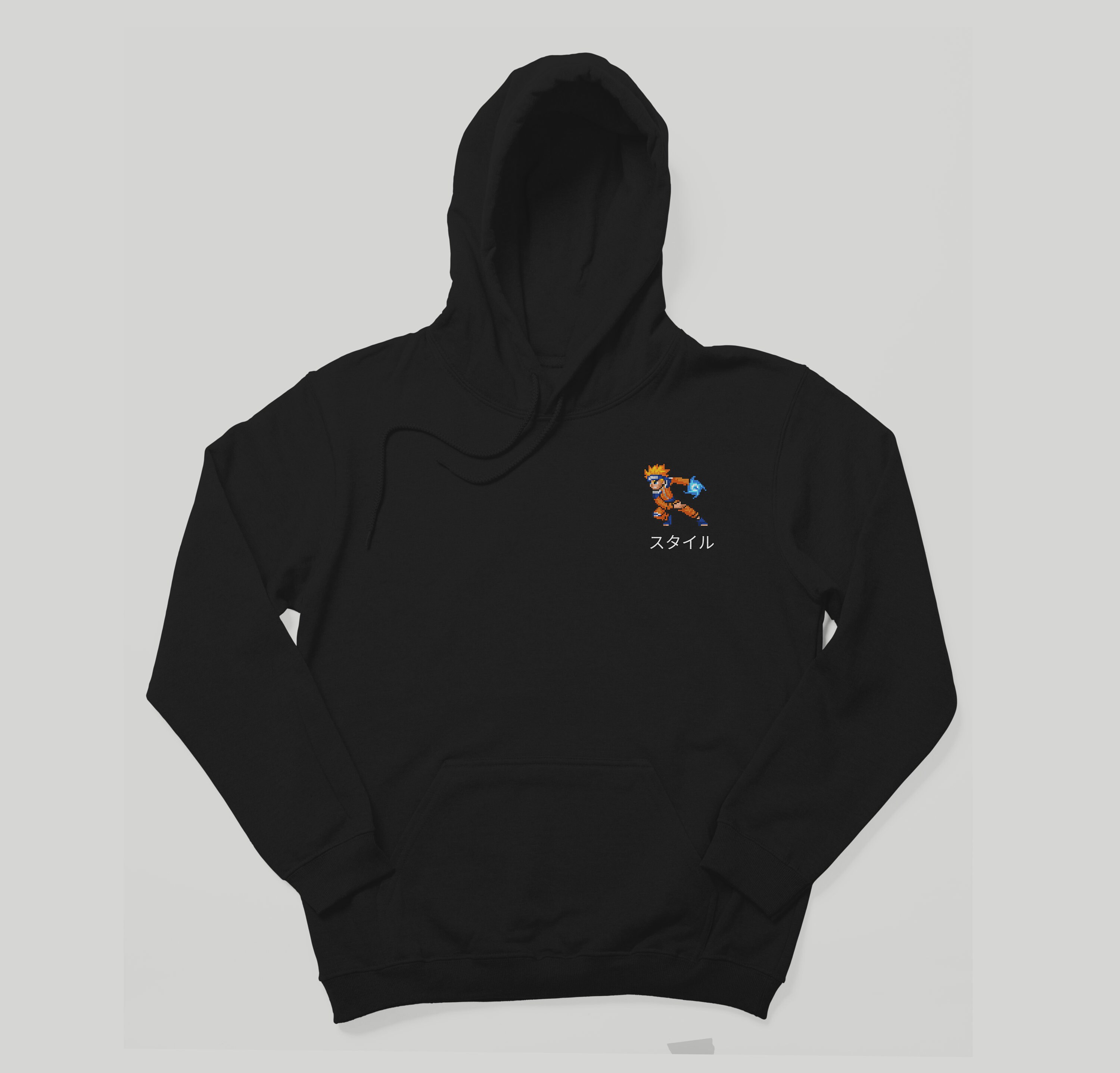 Anime Character Hoodie Pixel Art Anime Hoodie Unisex Hoodie Etsy