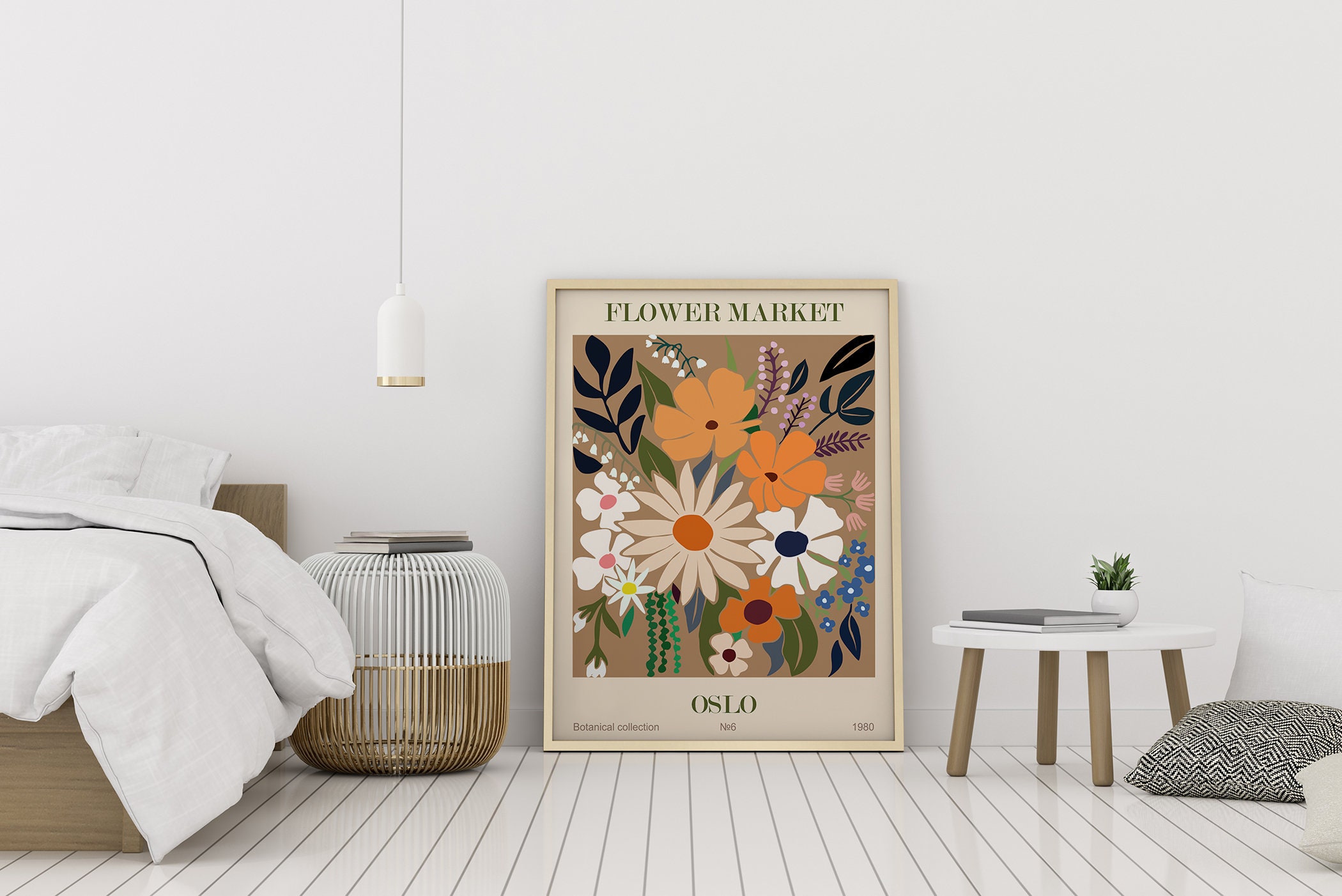 Henri Matisse Blumenmarkt Poster – Leinwanddruck, Rosa Blumenmuster, Wandkunst Für Zuhause
