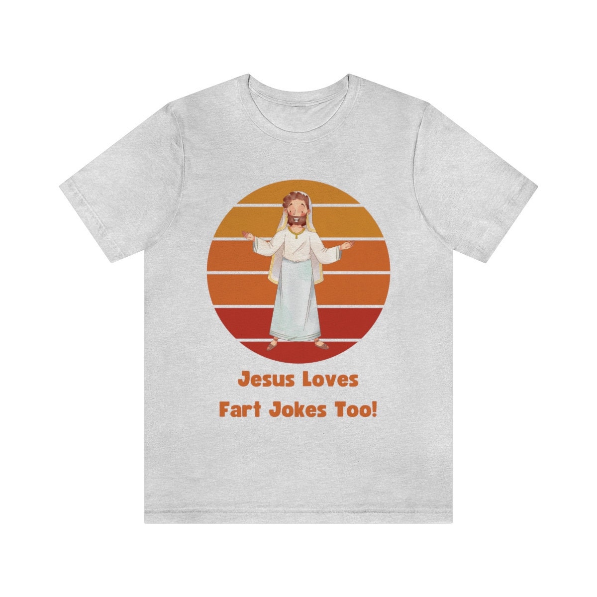 Funny Jesus Shirt Jesus Fart Jokes Fart Funny Jesus - Etsy