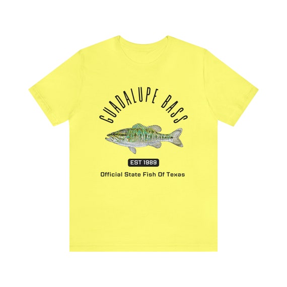 Texas Fishing Shirt, Guadalupe Bass T-Shirt, Fishing Shirt, Texas Angler, Texas Outdoors, Shirts On Fishing, Fish Shirt, Texas Fresh Water