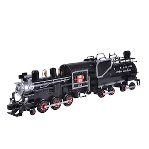 Steam Locomotive Metal Model, Old Style Train, Home Decoration, Gift for Railwayman