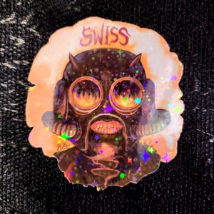 Zwitserse Ghoul Fanart-sticker