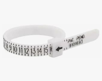 Adjustable Ring Sizer: US Sizes 1-17, Reusable Measuring Tool