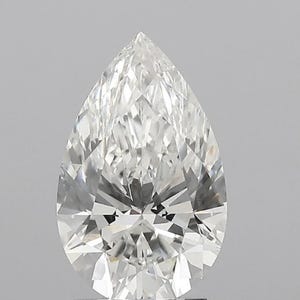 4 Ct Lab Diamond, Pear Loose Certified Lab Grown Diamond Real IGI Authentic Certificate Included Diamond For Rings Pendants Or Earrings