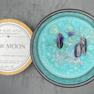 New Moon Intention Candle