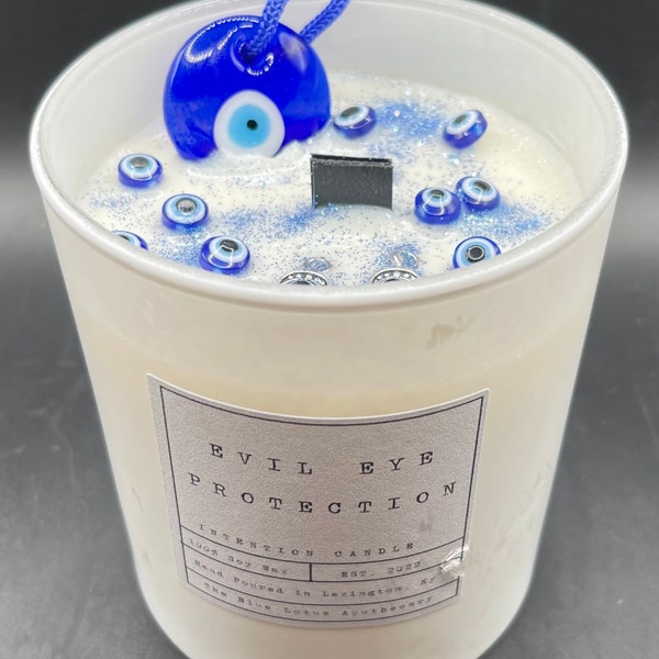 Evil Eye Protection Intention Candle