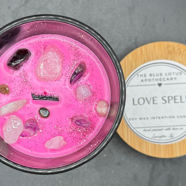Love Spell Intention Candle