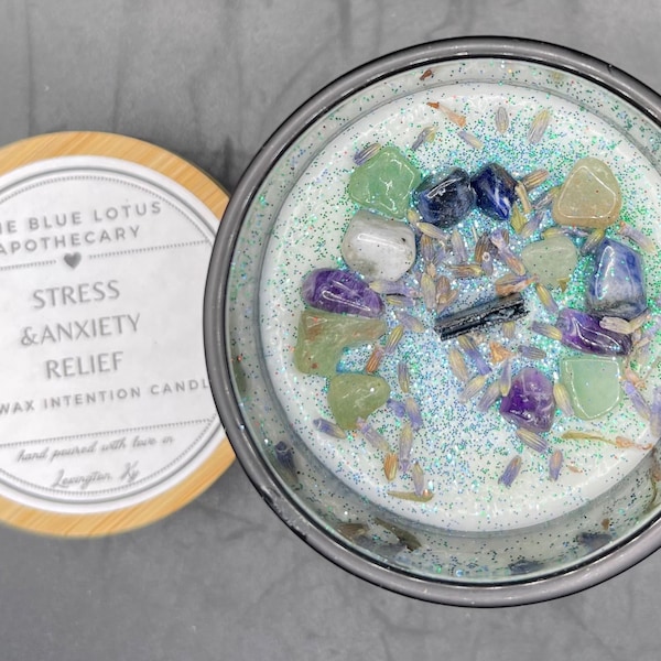 Stress/Anxiety Relief Intention Candle