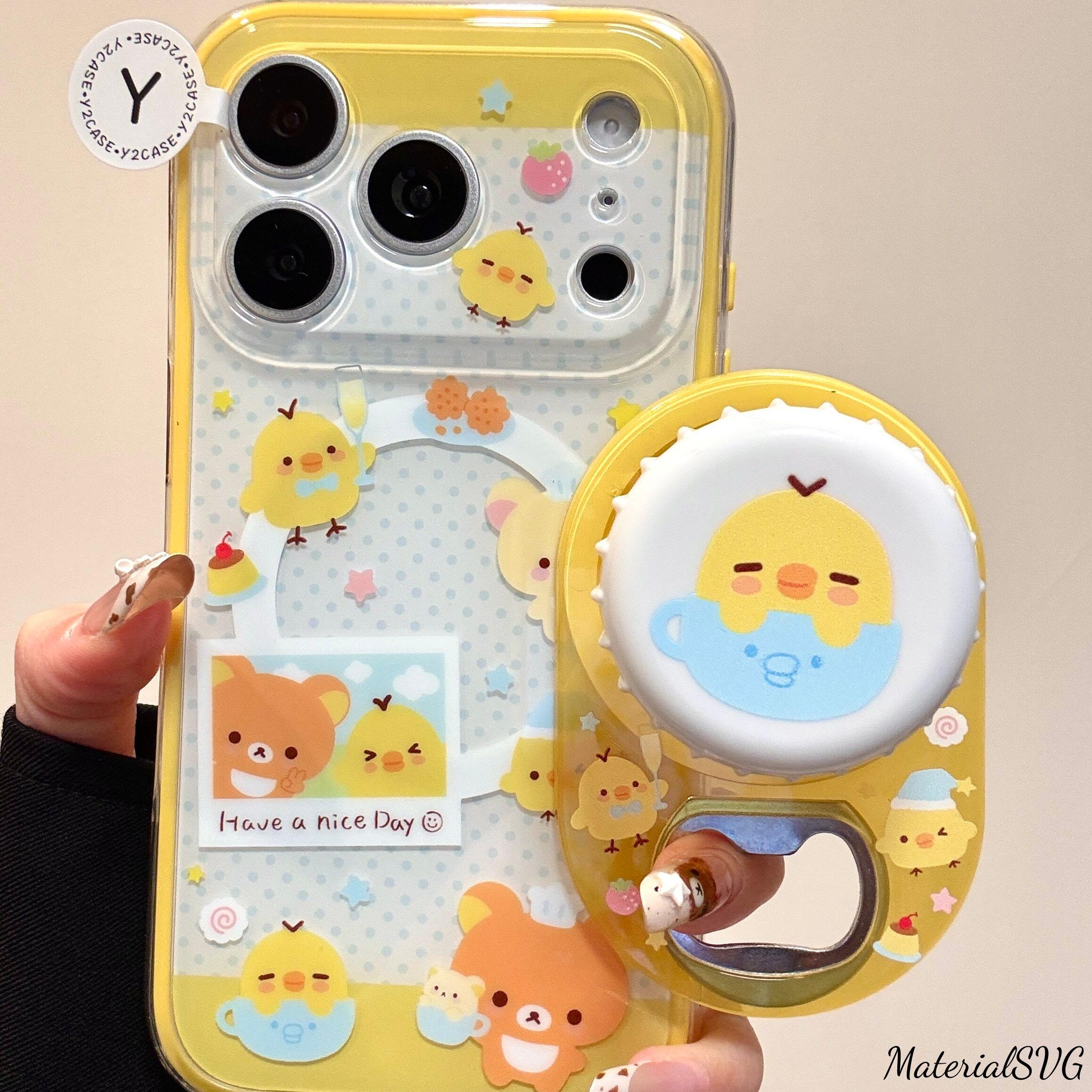 Coque Gourmandises Pour IPhone 15/14/13 – Rilakkuma Swan GRC-348A – Japon