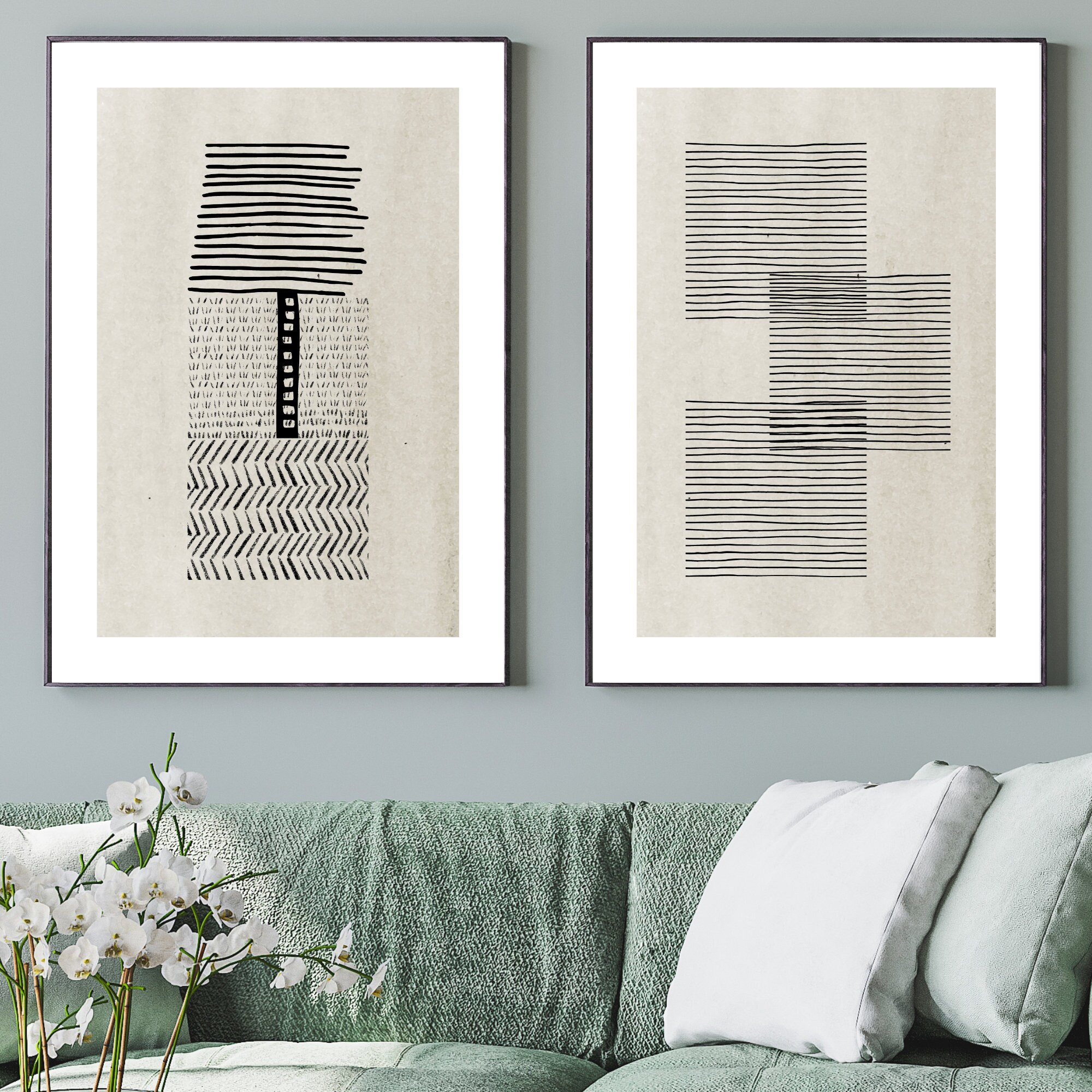 Japandi Wall Art Wabi Sabi Art Scandinavian Wall Art Earth Tone Print ...